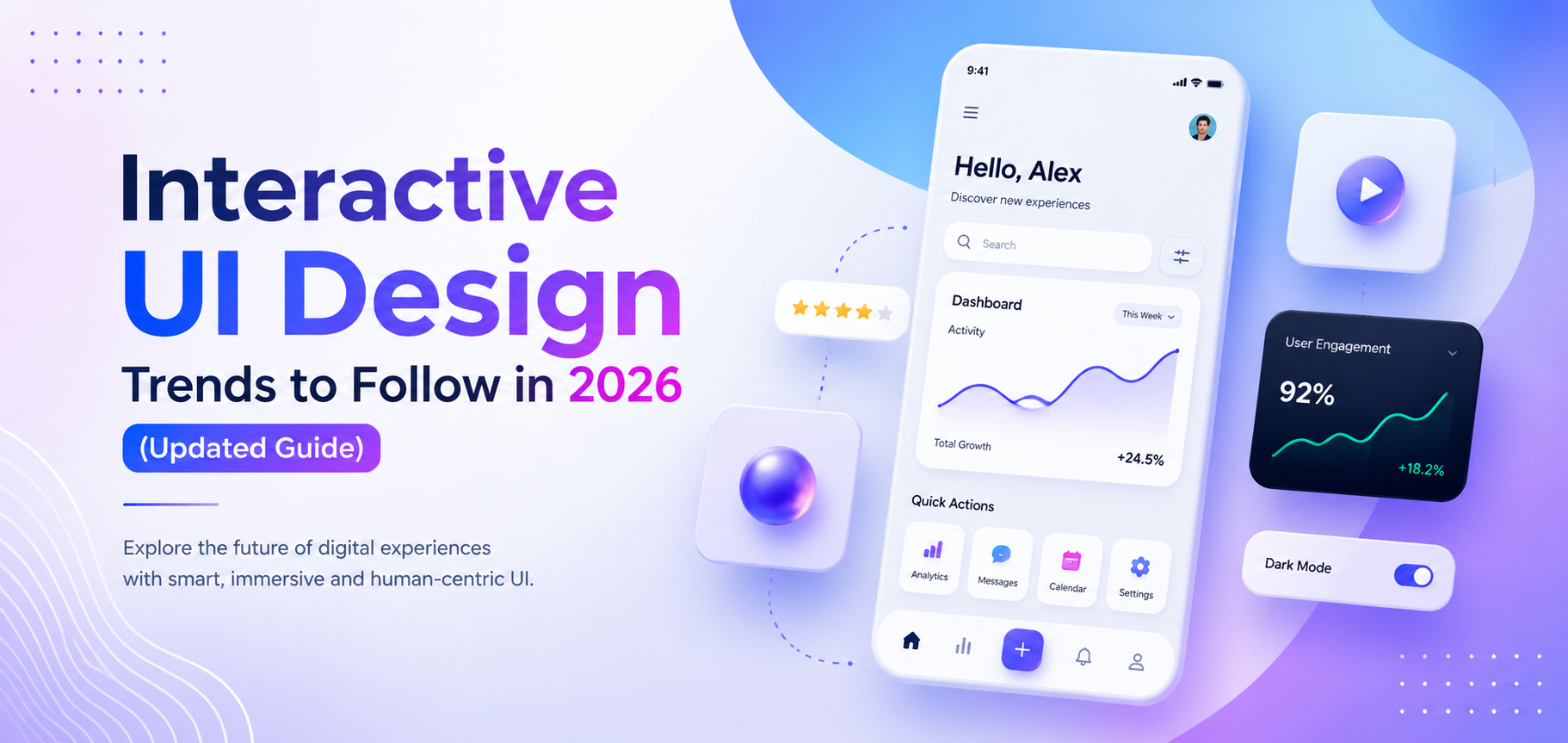 Interactive UI Design Trends to Follow in 2026 (Updated Guide)