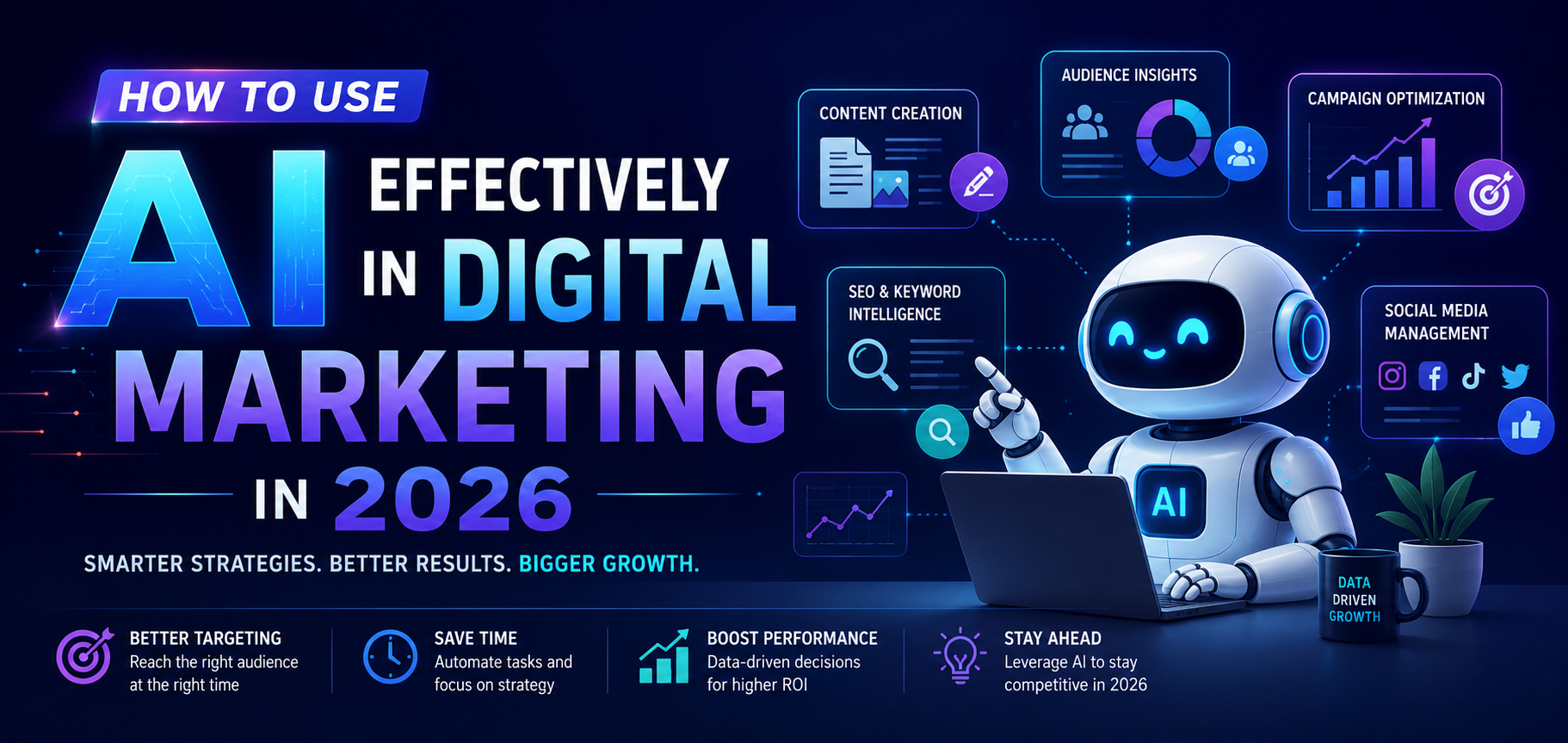 How to Use AI Effectively in Digital Marketing in 2026