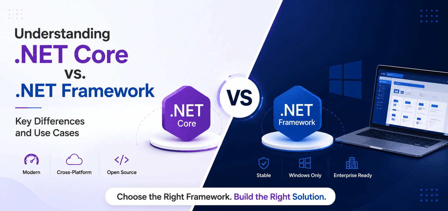 Understanding .NET Core vs .NET Framework: Key Differences and Use Cases