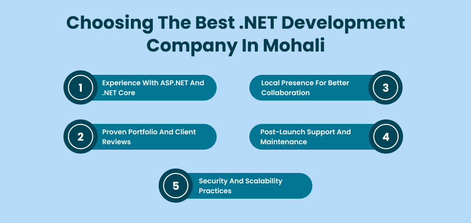 How to Choose the Right .NET Development Company in Mohali
