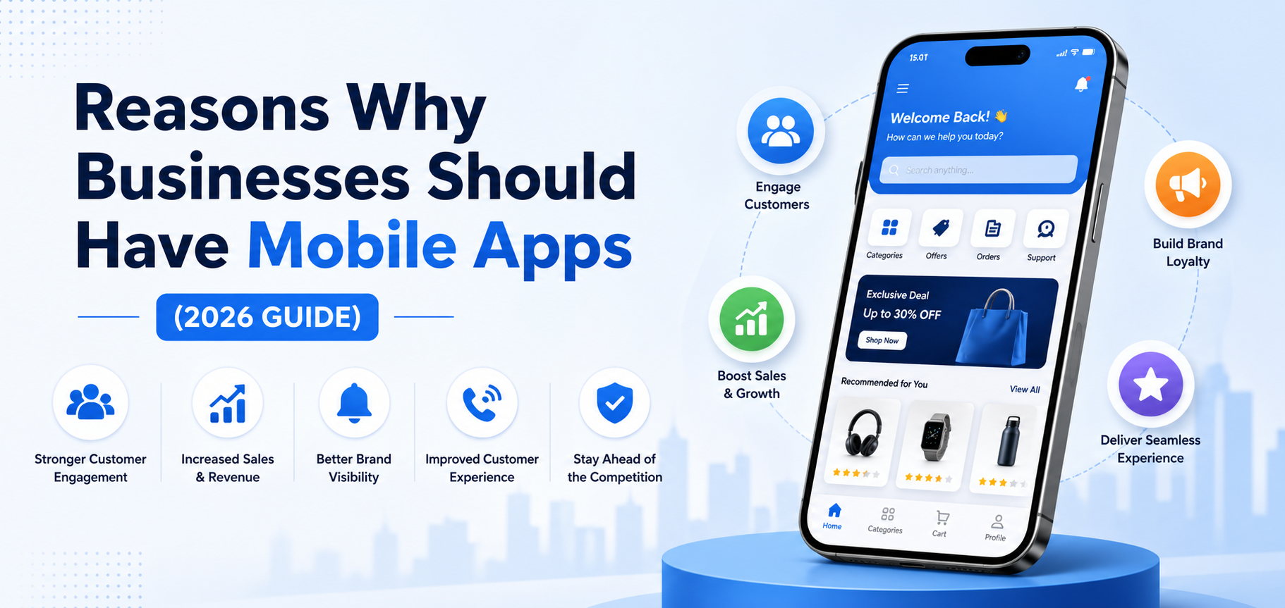 Reasons Why Businesses Should Have Mobile Apps (2026 Guide)