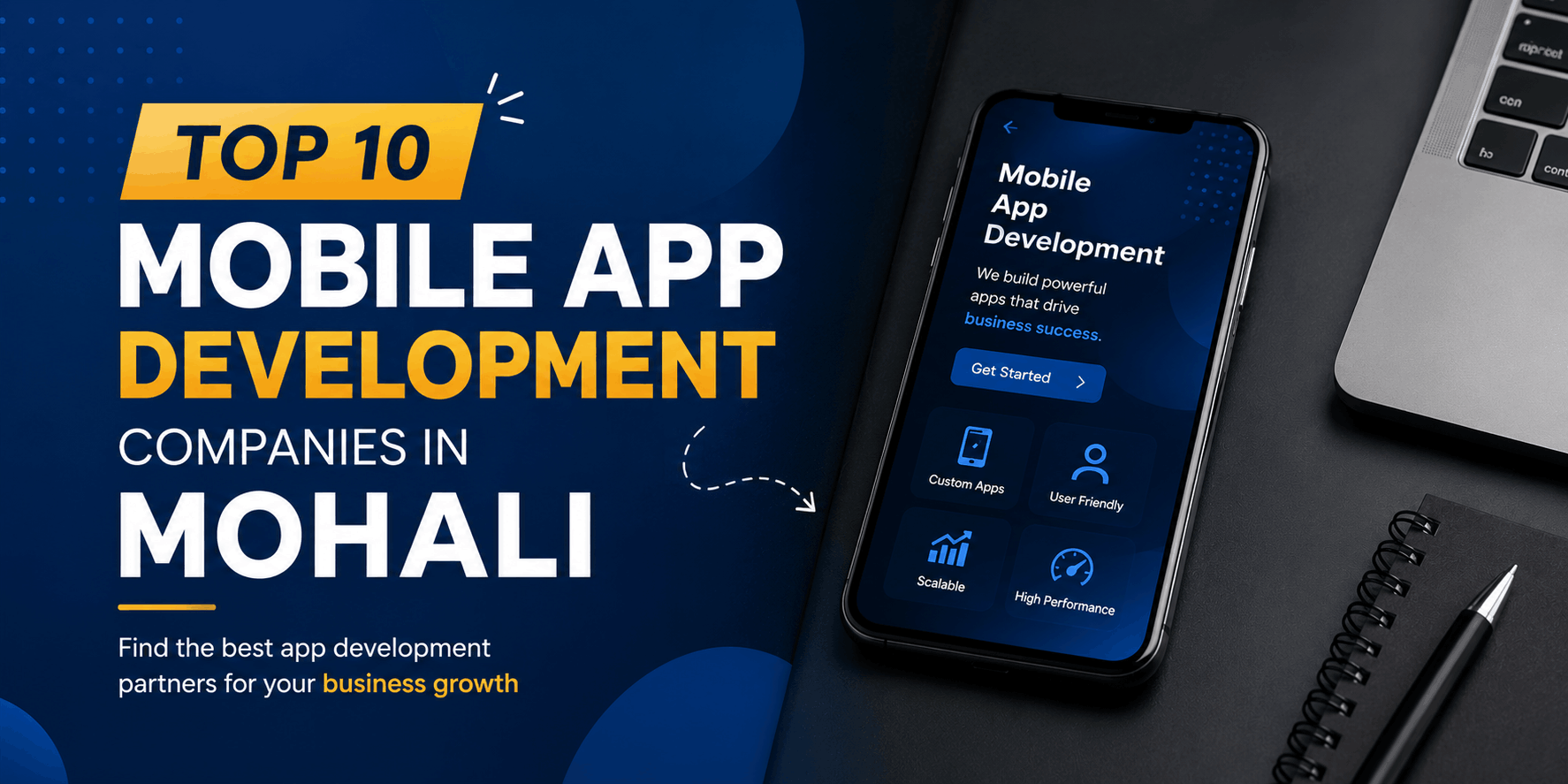 Top 10 Mobile App Development Companies in Mohali
