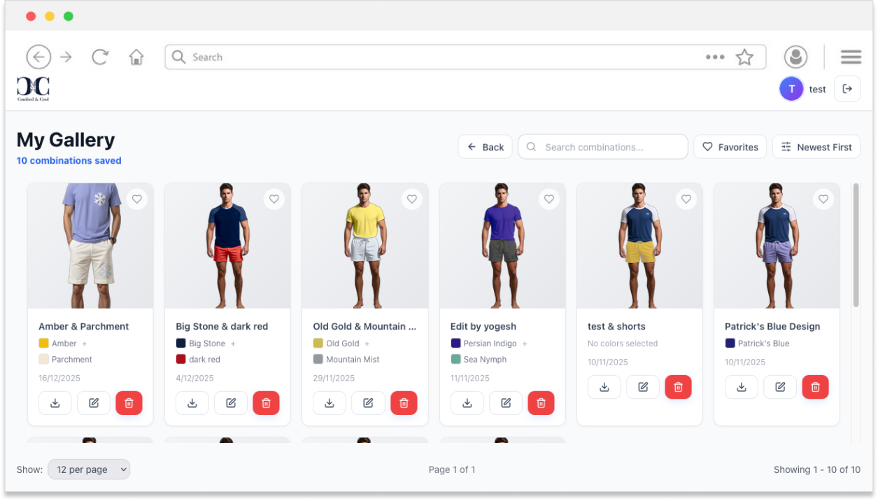 Combed & Cool Platform